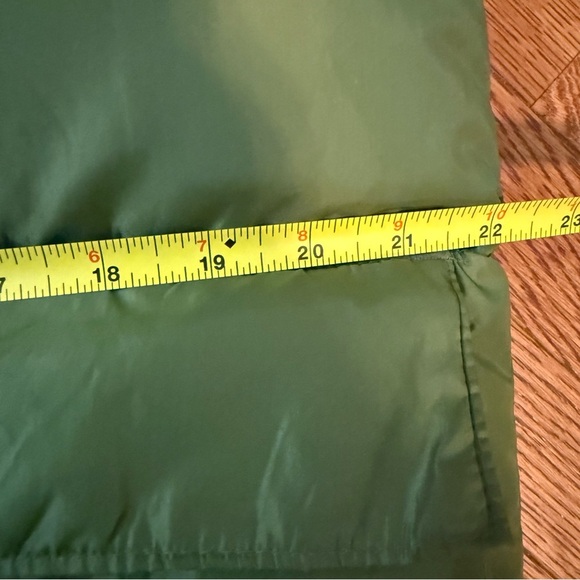 Vtg CAMEL Men's Goose Down Feathers Puffer Jacket Zip/Snap Pocket Size M hooded - Picture 14 of 14